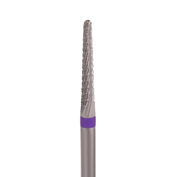 KMIZ tungsten carbide bur nail bit 2.3mm, purple