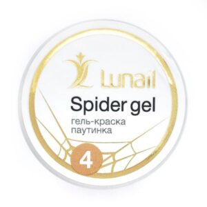 Lunail Gel Paint Spider  "4" Gold 5ml
