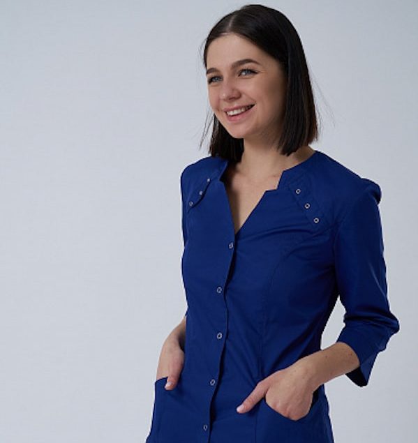 Professional Uniform, Short Blue Jacket