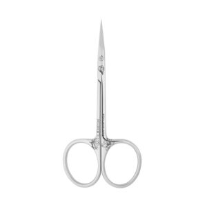 Staleks EXCLUSIVE 21 TYPE 1 (magnolia) Professional cuticle scissors with hook