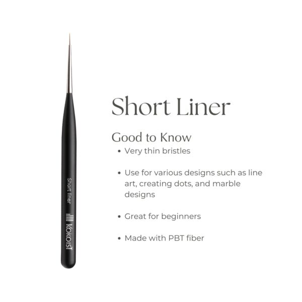KOKOIST Short Liner Brush