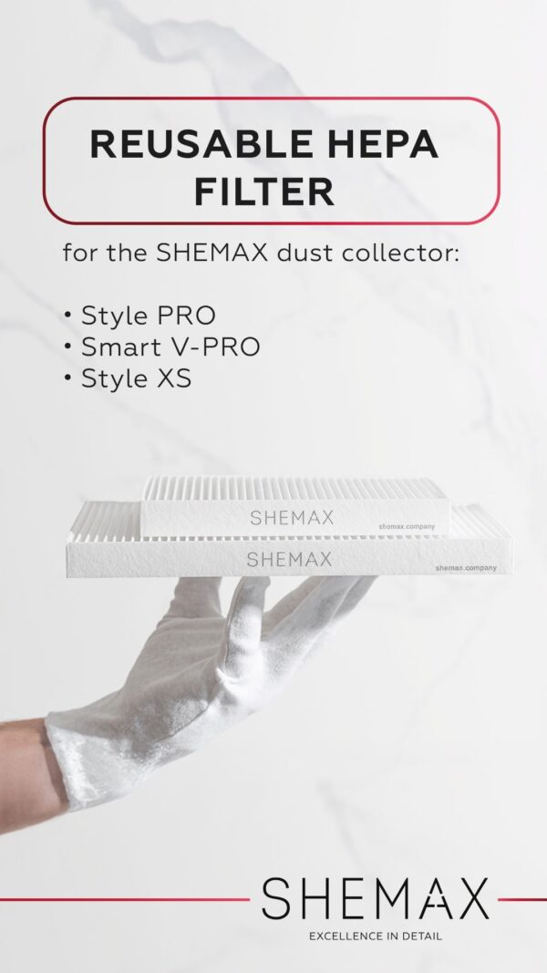 SHEMAX Dust Collector Filter, Style PRO & V-PRO