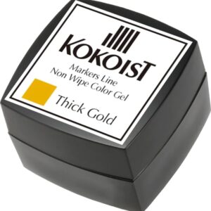 Kokoist ML-03 Markers Line Non Wipe Color Gel Thick, Gold