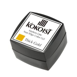 Kokoist ML-03 Markers Line Non Wipe Color Gel Thick, Gold