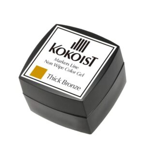 Kokoist ML-05 Markers Line Non Wipe Color Gel Thick, Bronze
