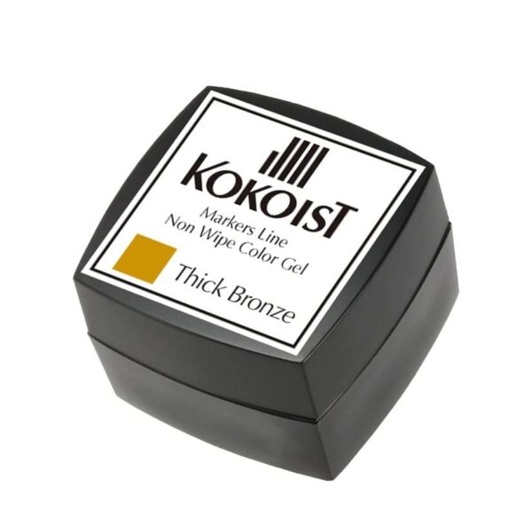 Kokoist ML-05 Markers Line Non Wipe Color Gel Thick, Bronze