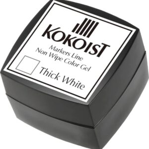 Kokoist ML-01 Markers Line Non Wipe Color Gel Thick, White