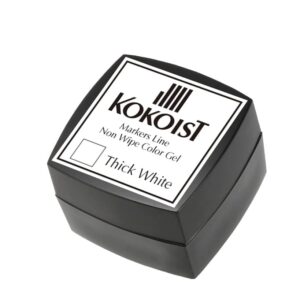 Kokoist ML-01 Markers Line Non Wipe Color Gel Thick, White