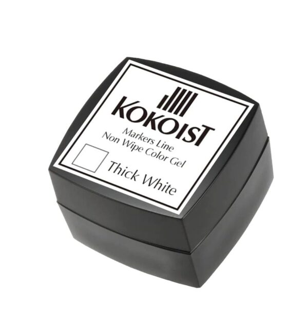 Kokoist ML-01 Markers Line Non Wipe Color Gel Thick, White