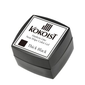 Kokoist ML-02 Markers Line Non Wipe Color Gel Thick, Black