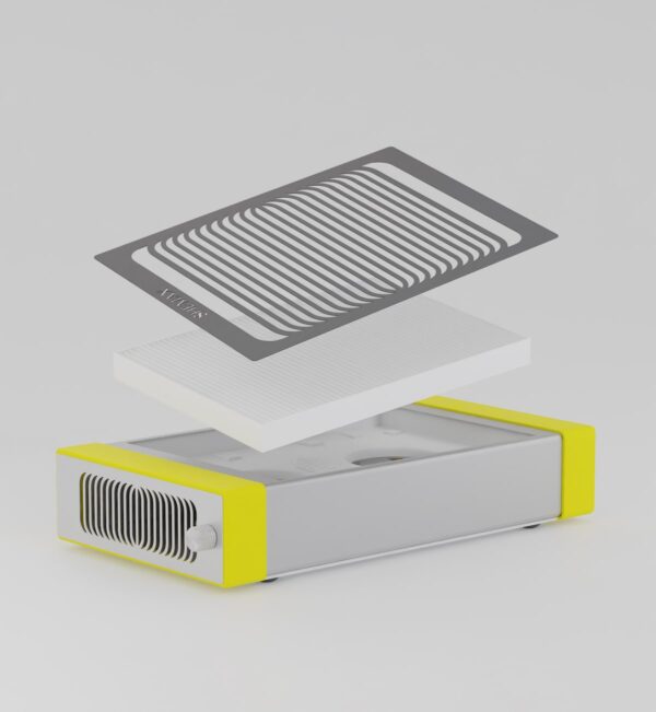 New SHEMAX Style PRO Yellow, manicure dust collector
