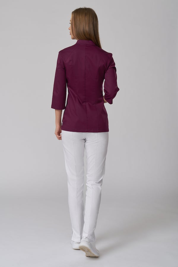 Professional Uniform, Short Burgundy Jacket