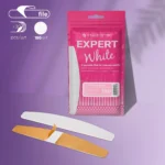 Staleks EXPERT 40 Adhesive nail files for crescent base on a soft foam layer, 180 grit (30 pcs)