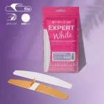 Staleks EXPERT 40 Adhesive nail files for crescent base on a soft foam layer, 240 grit (30 pcs)