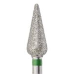 Kmiz diamond drop green nail bit, 5mm
