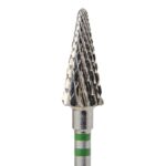 KMIZ TUNGSTEN CONE NAIL BIT 060 L14, Left handed, Green