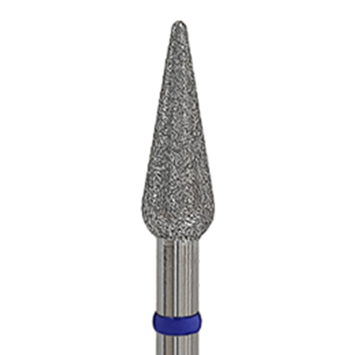 Kmiz diamond bur drop shaped nail bit, 4mm