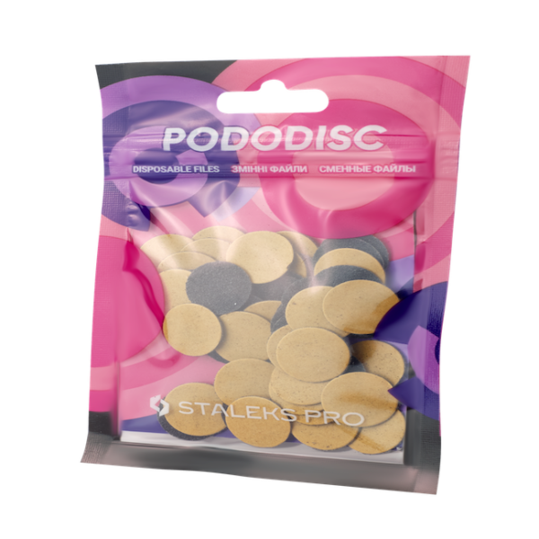 Refill pads for PODODISC STALEKS PRO S 100 grit (50 pc)