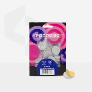 Staleks PRO L Disposable files-sponges for pedicure disc, 25pcs