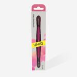Staleks “Gummy” UNIQ 11 TYPE 1 Manicure pusher with silicone handle (flat straight pusher + ring)