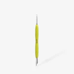 Staleks “Gummy” UNIQ 11 TYPE 2 Manicure pusher with silicone handle (slanted pusher + ring)