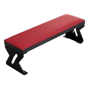 SHEMAX Armrest LUXARY, Red on Black Legs