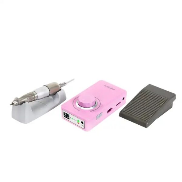 Saeyang Marathon K-38 Pink Wireless Nail Drill, H200 handpiece