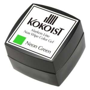 Kokoist ML-01 Markers Line Non Wipe Color Gel Thick, Neon Green