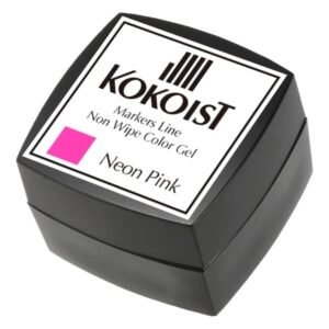 Kokoist ML-01 Markers Line Non Wipe Color Gel Thick, Neon Pink