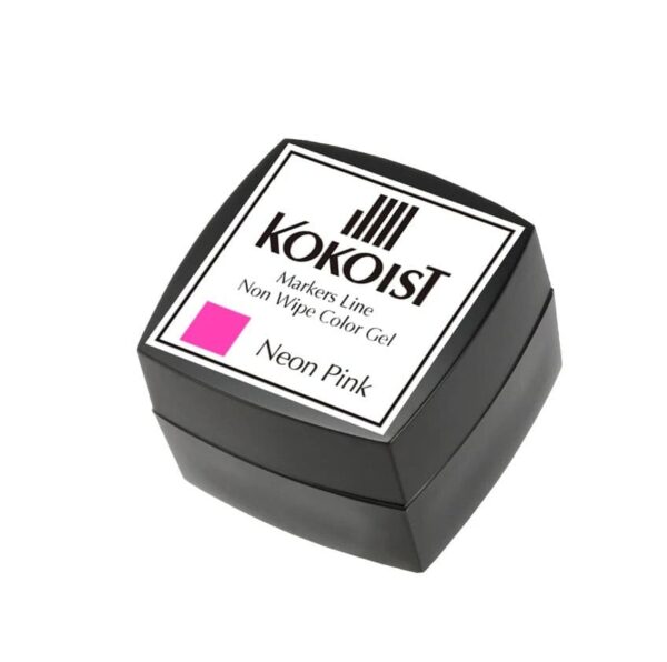 Kokoist ML-01 Markers Line Non Wipe Color Gel Thick, Neon Pink