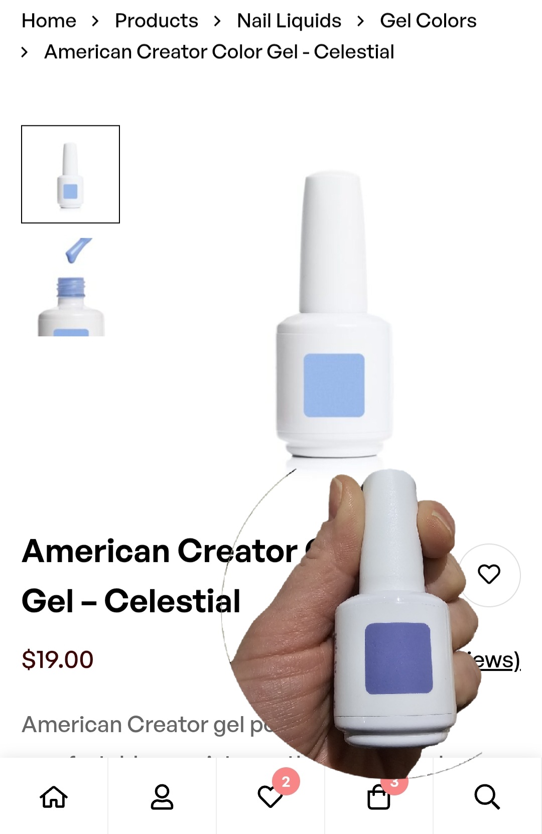 American Creator Color Gel - Celestial photo review