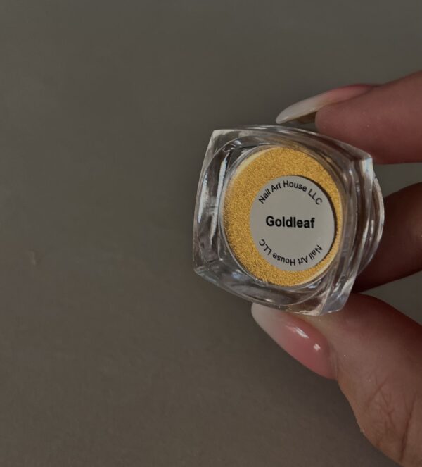 Nail Art House Chrome Powder, Gold Leaf