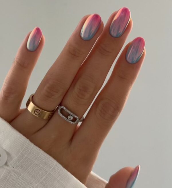 Nail Art House Chrome Powder, Amethyst Shine