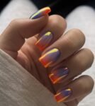 Nail Art House Chrome Powder, Texas sunset