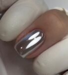 Nail Art House Chrome Powder, Silver Metallic