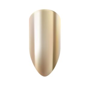 Nail Art House Chrome Powder, Champagne Gold