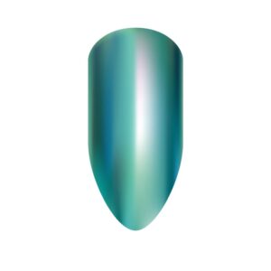 Nail Art House Chrome Powder, Rich Malachite