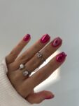 Nail Art House Chrome Powder, Electric Raspberry