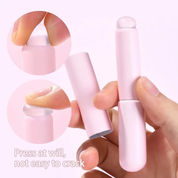 Nail Art House Silicone Pen Chrome Powder Applicator