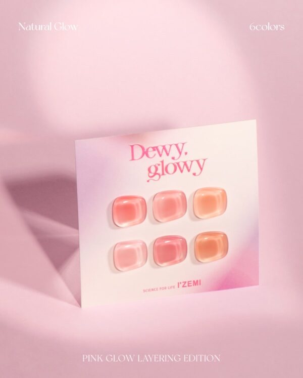 IZEMI Dewy Glowy Gel Full Collection Set