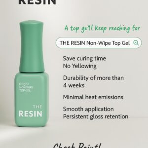 IZEMI The Resin Non-Wipe Top Coat, High