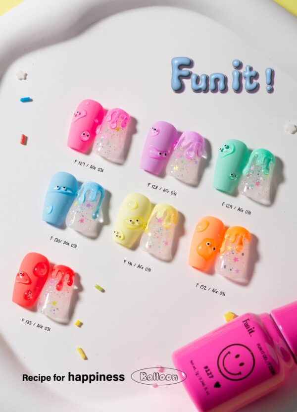 IZEMI Fun it - Balloon Full Gel Polish Collection Set