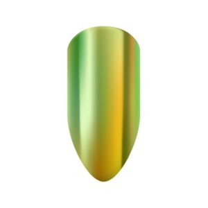 Nail Art House Chrome Powder, Olive Chameleon