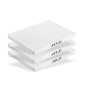 SHEMAX Dust Collector 3 Filters, Style PRO V-PRO