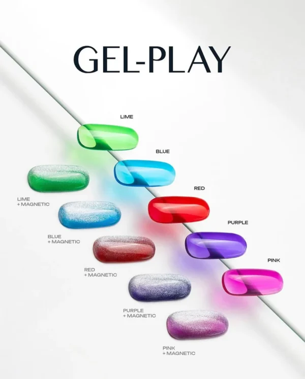 Akzentz Gel-Play Glass Gel Blue