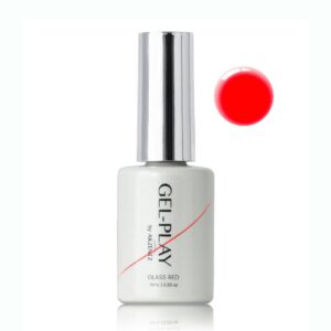 Akzentz Gel-Play Glass Gel Red