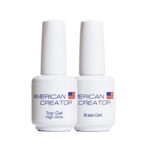 American Creator Bundle Base Gel + High Gloss Top Coat