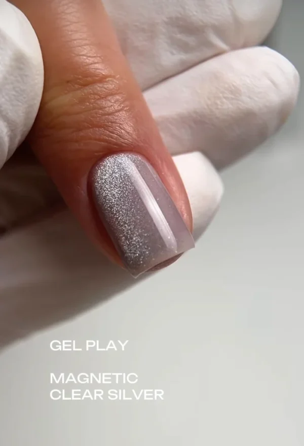Akzentz Gel-Play Magnetic Gel Clear Silver