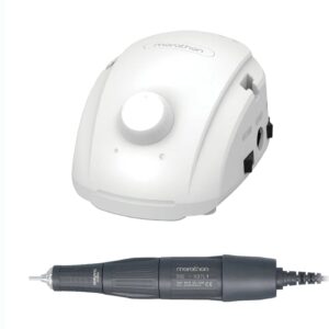 New Saeyang Marathon Champion 3 White H37L1 Handpiece , Original E-File Nail Drill Machine
