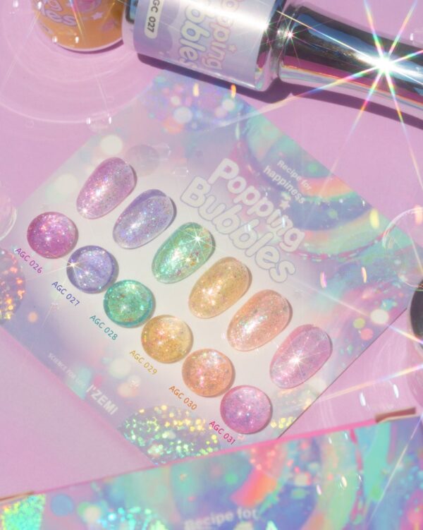IZEMI Popping Bubbles Gel Full Collection Set